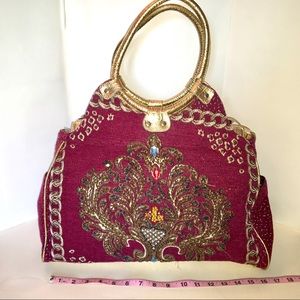 Beaded Carpet Bag/Purse